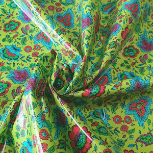 Laminated cotton Green Massala