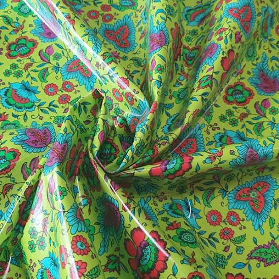 Laminated cotton Green Massala
