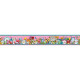 Bordure vaisselle rose