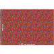 Linen Madrid red