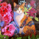 La chatte tricolore