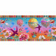 Velvet border Festival pink