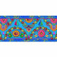 Bordure Festons bleue