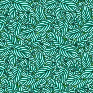 Cotton Calathea green