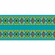 Velvet border Terrazza turquoise