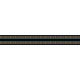 Bordure Mini Festons noir