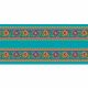 Bordure Mini Festons turquoise