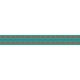 Velvet border Mini Festons turquoise