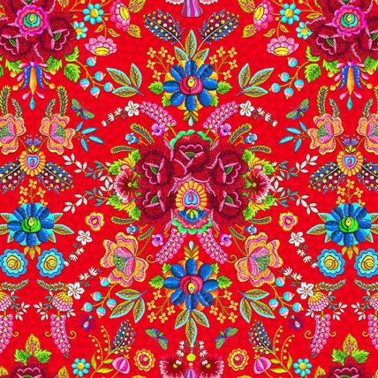 Velours Matador rouge