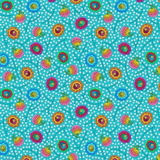 Velours Madrid turquoise