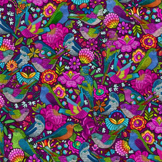 Velours Guatemala violet