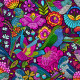 Velours Guatemala violet