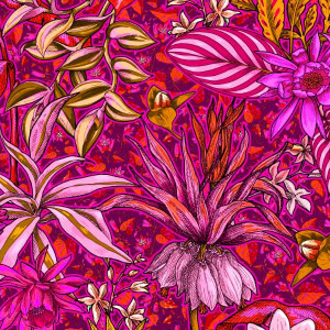 Velvet Gardena purple
