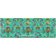 Velours souple Volière Turquoise