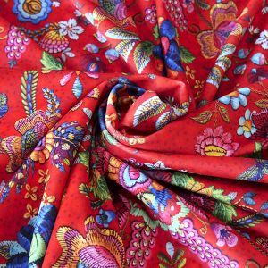 Supple Velvet Matador red