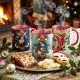 3 mugs "Lapins de Noël"