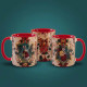3 mugs "Lapins de Noël"