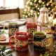 Mug chemin de Noël noir