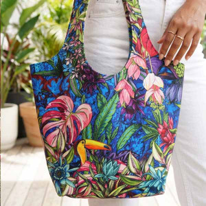 Sewing kit Trapeze bag : Toucan