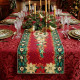 Chemin de table William rouge