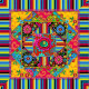 Crazy patch Cushion 45 x 45