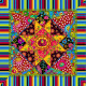 Coussin Patch Crazy 45 x 45 cm