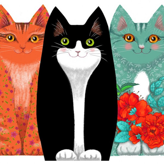 Kit Velours 3 Bebes Chats Kit Velours 3 Bebes Chats