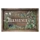Garden sign "Bienvenue"