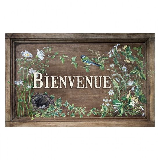 Plaque "Bienvenue"