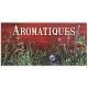 Garden sign "Aromatiques"