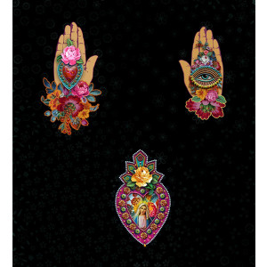 Kit 3 broches Ex-Voto