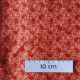Jersey de coton bio Lapins corail