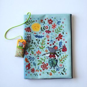 Kit Protège-carnet bleu