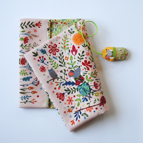 Kit Notebook cover pink