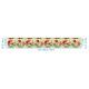 Bordure velours Philip Jacob Pelargonium bobine de 8m