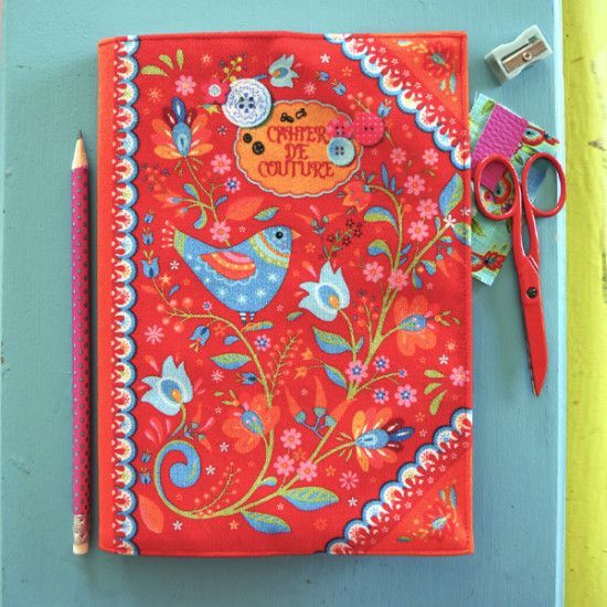 Sewing Kit : Notebook Cover Folk