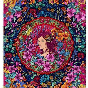 Panneau velours été