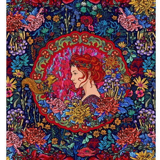 Velvet panel Autumn
