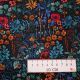 Organic Cotton Mini Botanic Black