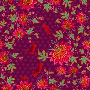 Velours Ibis Pourpre