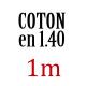 COUPON COTON 1 METRE