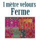 Velours ferme 1 METRE