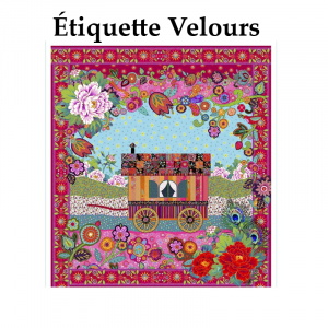 Étiquette velours