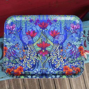 Peacock tray