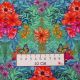 Cotton Mini Bouquets Cosmos Turquoise Green