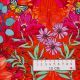 Cotton Twill: Bouquet of cosmos pink