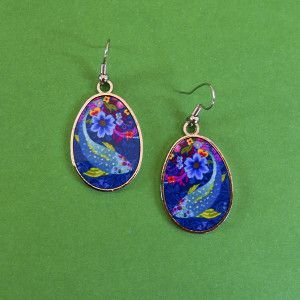 Enchanted pond earrings