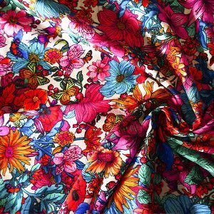 Voile de coton Mambo Blanc 