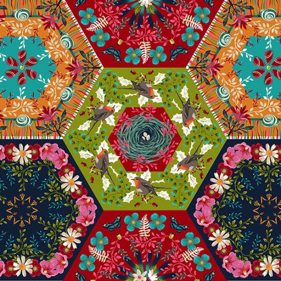 Hexagone Multicolor