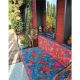 Toile de Polyester Bali Rouge